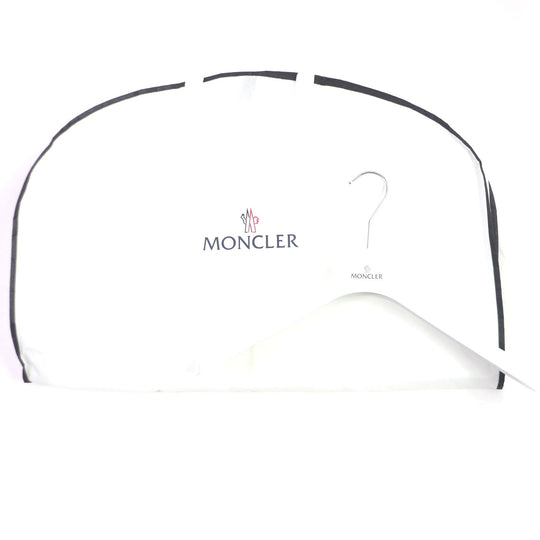 MONCLER Down jacket Lining: 100% nylon, Filling: 90% down, Filling: 10% feather, Exterior: sheepskin leather, Decoration: cowhide leather black GARREL mens 2 Used Authentic