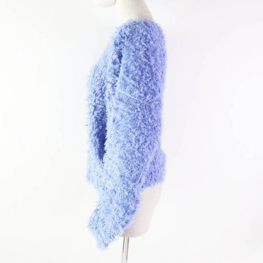 PLEATS PLEASE knit PP81-JK511 Main: 68% polyester, 32% rayon Light blue Women 3 Used Authentic