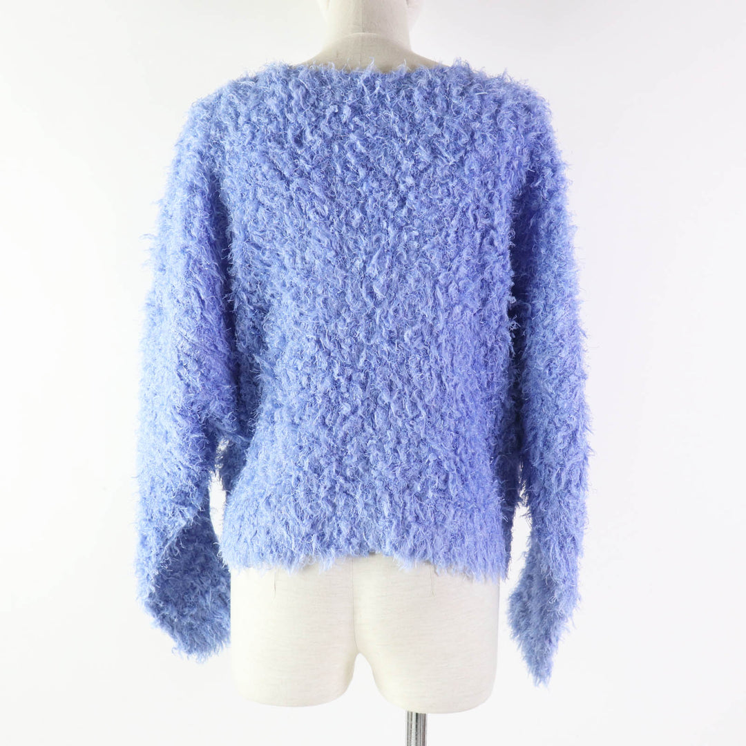 PLEATS PLEASE knit PP81-JK511 Main: 68% polyester, 32% rayon Light blue Women 3 Used Authentic