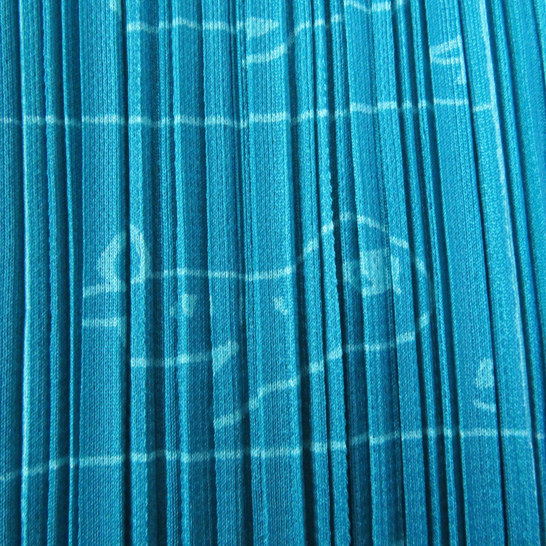 PLEATS PLEASE Cut PP71-JK716 Outer material: Polyester 100% Emerald green Women 3 Used Authentic