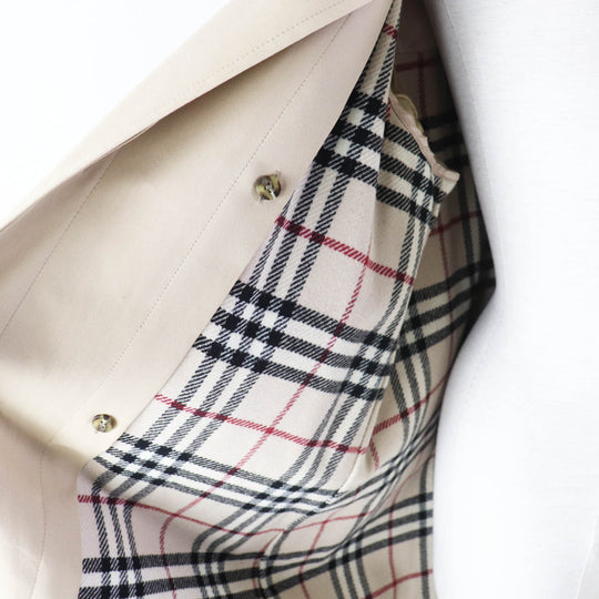 BURBERRY LONDON Stainless collar coat FR070-661 Outer: 100% cotton, Lining: cotton, Lining: polyester, Liner: 100% wool, Liner: 100% polyester beige Women 40 Used Authentic