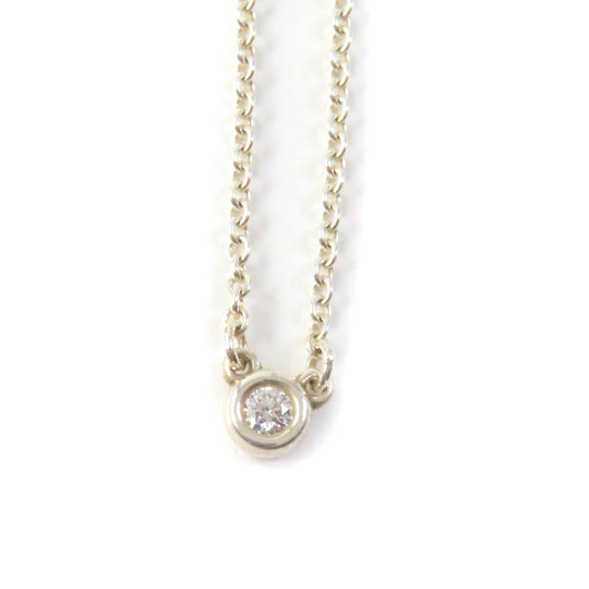 TIFFANY&Co. Necklace Main: SV925, Part: Diamond Silver El Saperetti By the yard Women Used Authentic
