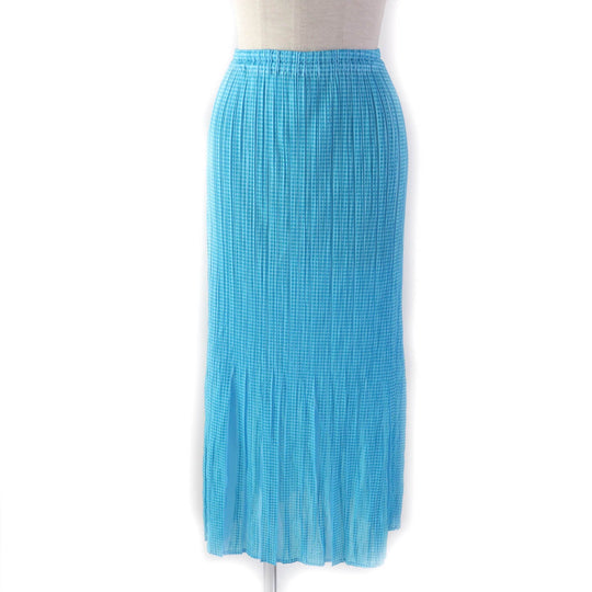 PLEATS PLEASE setup PP22-JJ853/PP22-JG855 Main: 100% polyester Light blue Women 3 Used Authentic