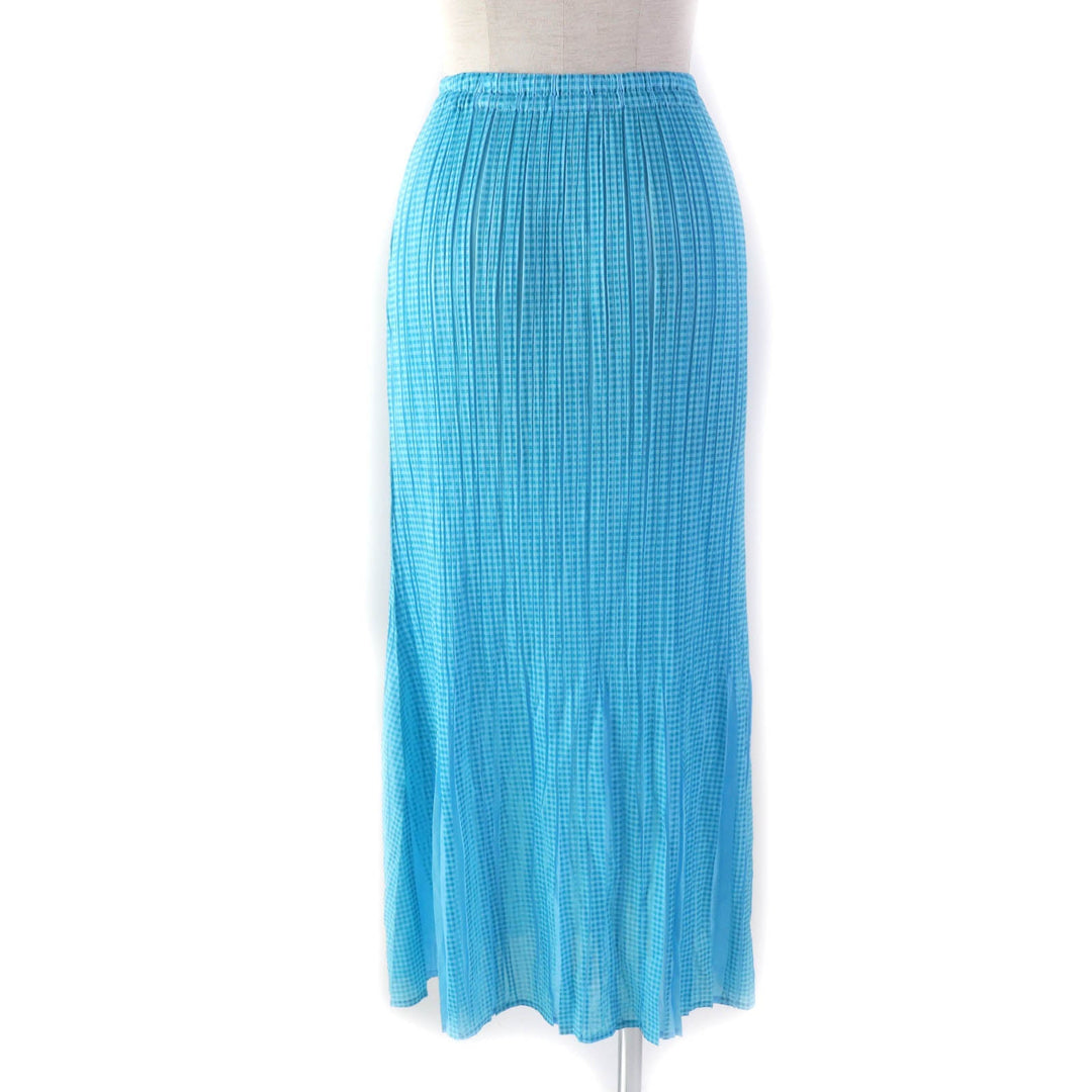 PLEATS PLEASE setup PP22-JJ853/PP22-JG855 Main: 100% polyester Light blue Women 3 Used Authentic