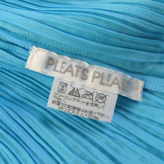 PLEATS PLEASE setup PP22-JJ853/PP22-JG855 Main: 100% polyester Light blue Women 3 Used Authentic