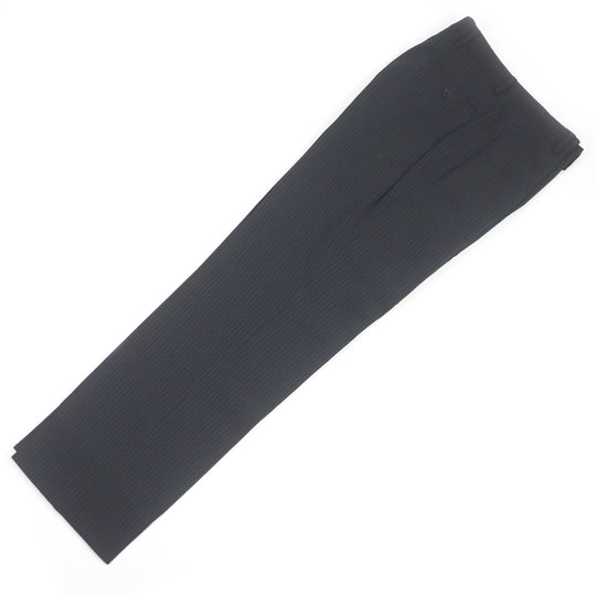 EMPORIO ARMANI suit Outer: 86% wool, Outer: 1% polyamide (nylon), Outer: 2% elastane (polyurethane), Outer: 1% polyester, Lining: 100% cupra black mens 44 Used Authentic