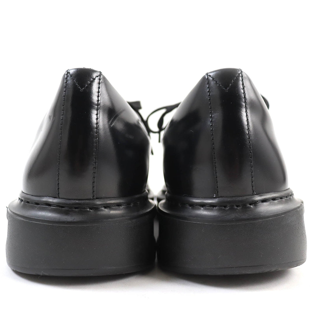 LOUIS VUITTON sneakers Main: Leather black Beverly Hills Line mens 8.5 Used Authentic