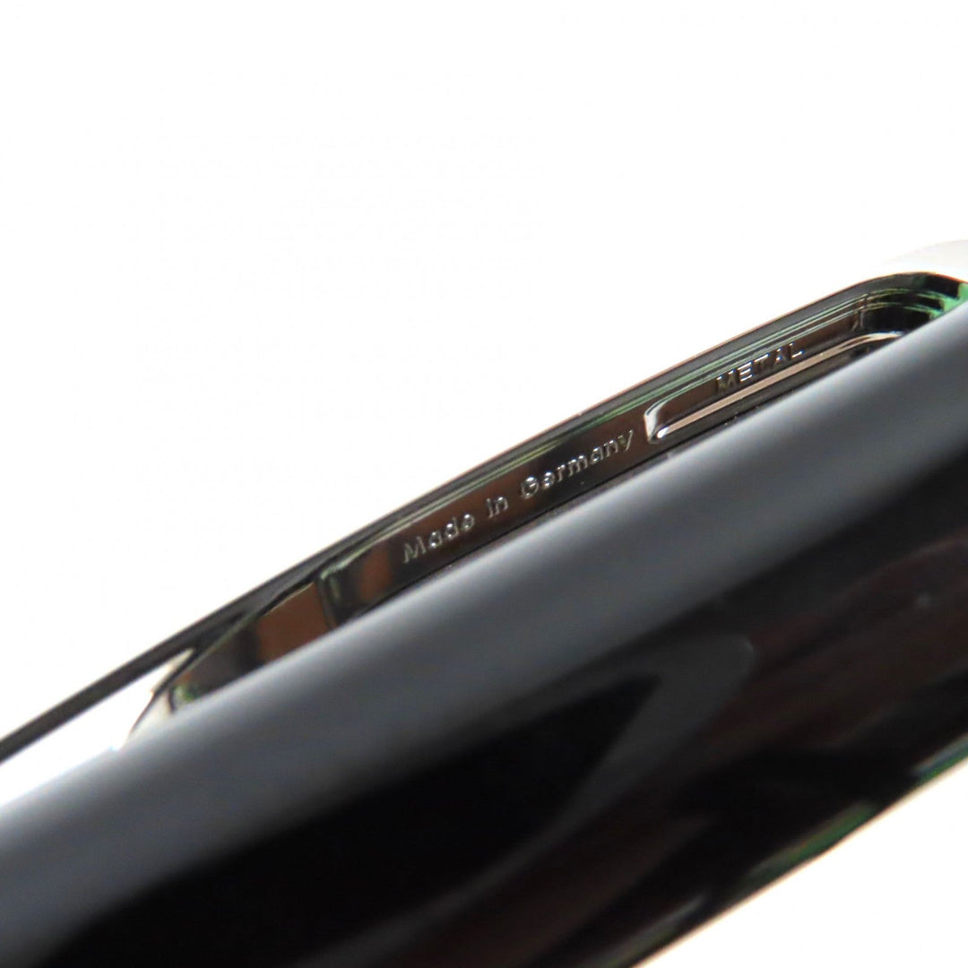 MONTBLANC Ballpoint pen 118848 Black Precious Rubbed Gin Black Silver star walker precious resin mens Used Authentic