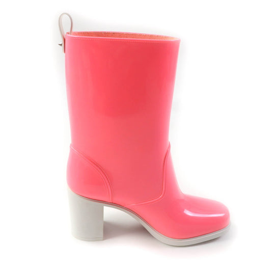 Christian Louboutin short boots Main: Rubber Pink white LOUBIRAIN 70 Loubirain Women 39 Used Authentic