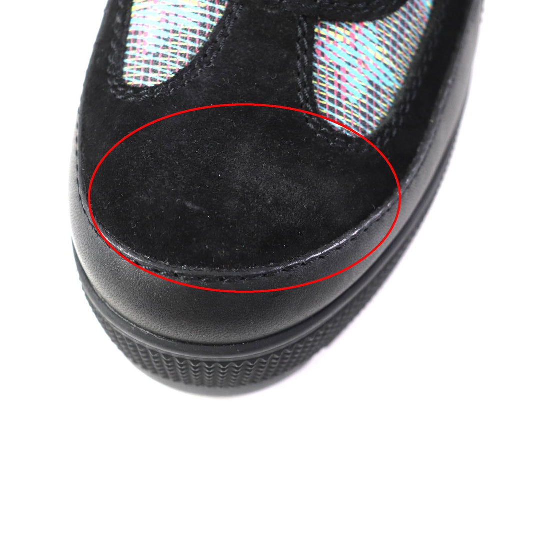 LOUIS VUITTON Ankle boots leather multicolor Laurier Line 34 1/2
