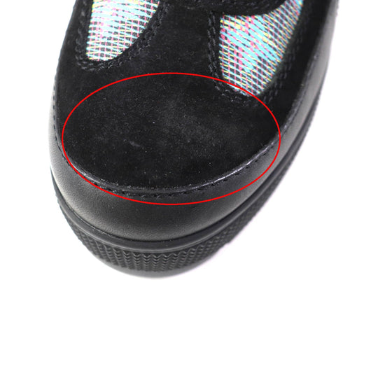 LOUIS VUITTON Ankle boots leather multicolor Laurier Line 34 1/2