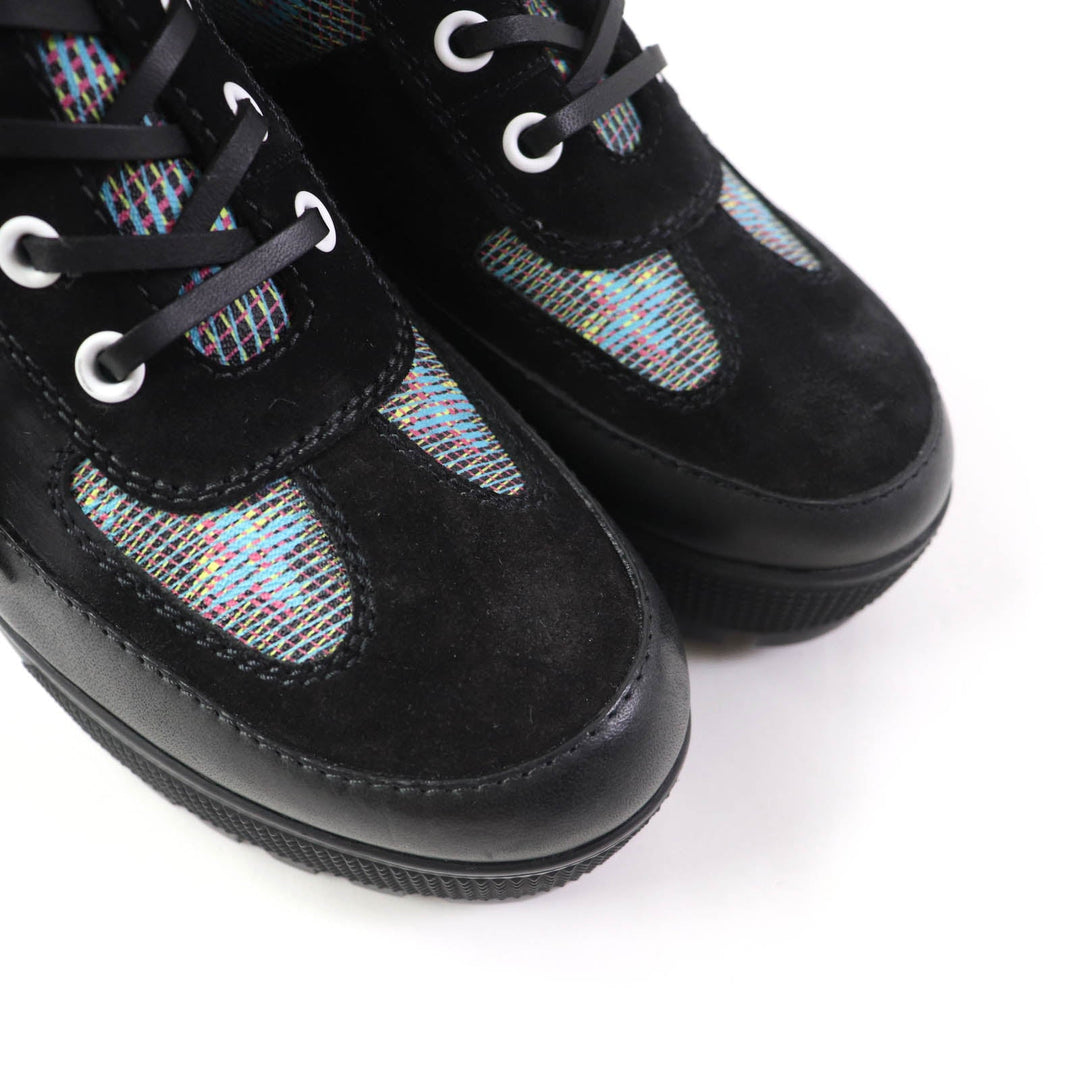 LOUIS VUITTON Ankle boots leather multicolor Laurier Line 34 1/2