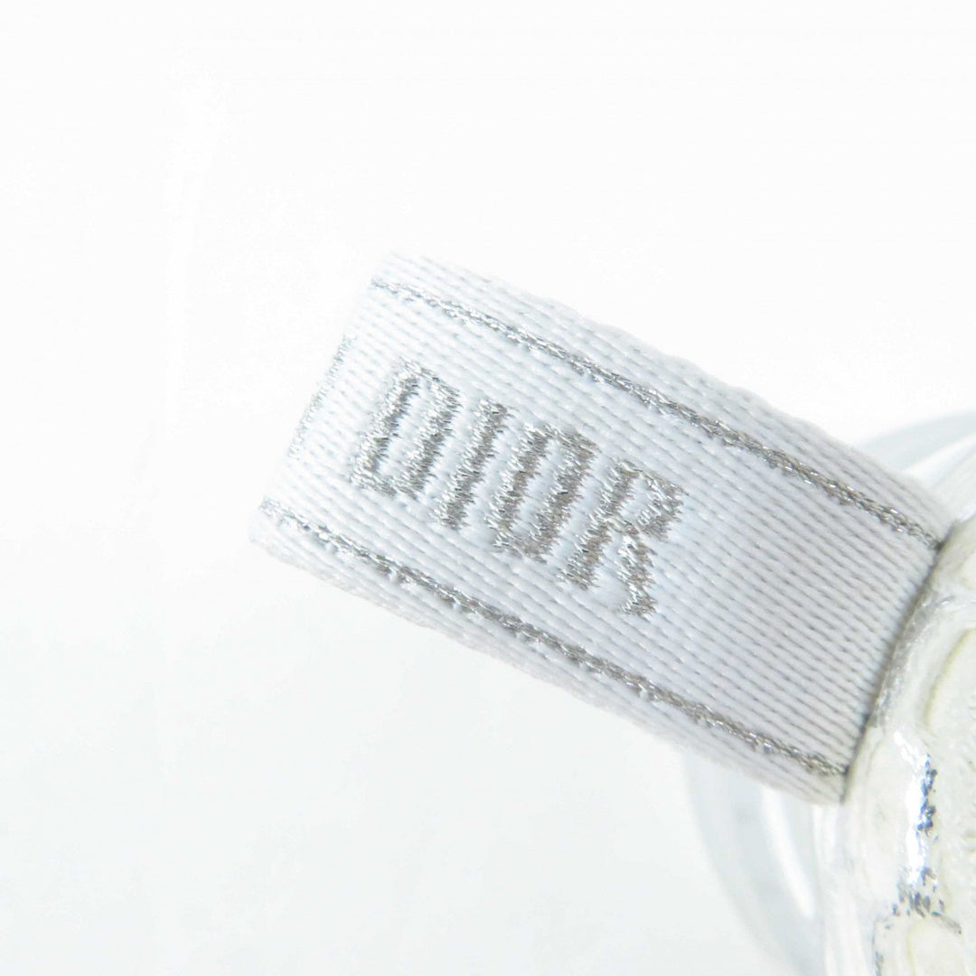 Christian Dior sneakers KCK337LRU46W37 Leather rubber White Silver DIOR VIBE Women 37 Used Authentic