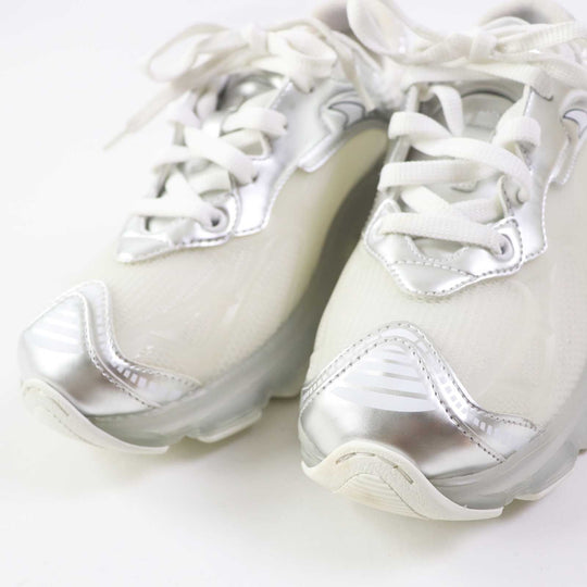 Christian Dior sneakers KCK337LRU46W37 Leather rubber White Silver DIOR VIBE Women 37 Used Authentic