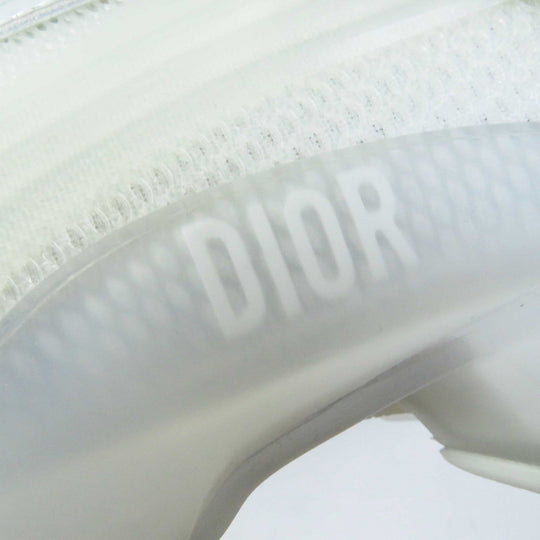 Christian Dior sneakers KCK337LRU46W37 Leather rubber White Silver DIOR VIBE Women 37 Used Authentic