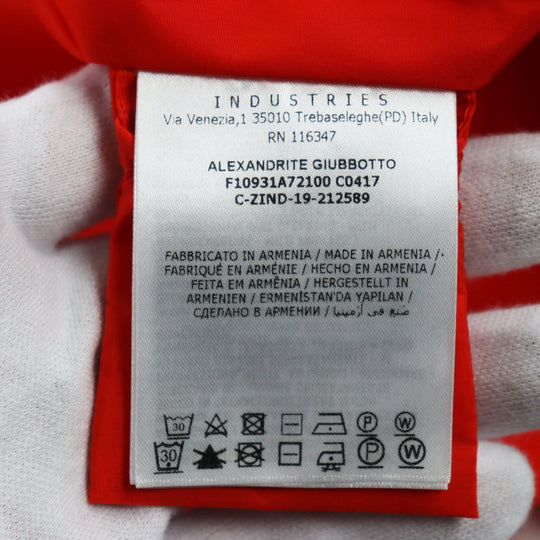 MONCLER Nylon jacket Outer: 100% nylon, Part: 100% nylon Orange ALEXANDRITE Women 1 Used Authentic