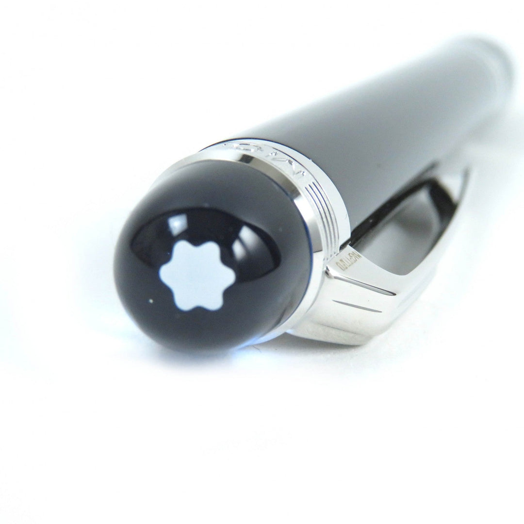 MONTBLANC Ballpoint pen 132509 Precious Resin Metal Black Silver Starwalker mens Used Authentic