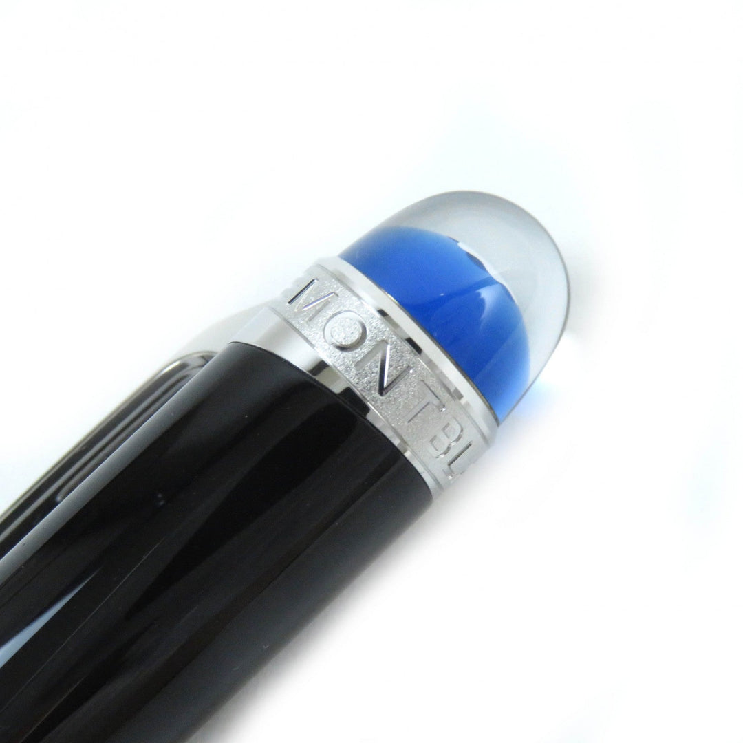 MONTBLANC Ballpoint pen 132509 Precious Resin Metal Black Silver Starwalker mens Used Authentic