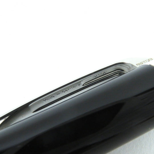 MONTBLANC Ballpoint pen 132509 Precious Resin Metal Black Silver Starwalker mens Used Authentic