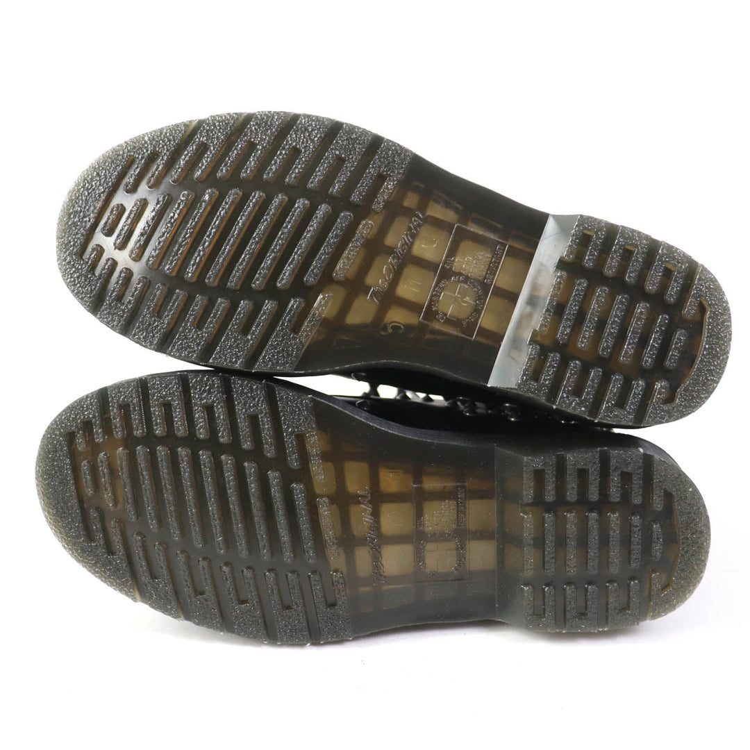 Dr.Martens short boots 27040001 Main: Leather Black Silver 1460 STUD Women 38 Used Authentic