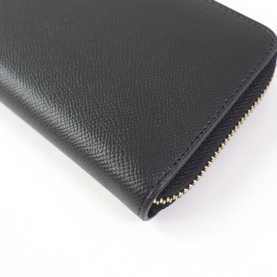 COACH Long Wallet Purse F52372 Main: Leather black Women Used Authentic