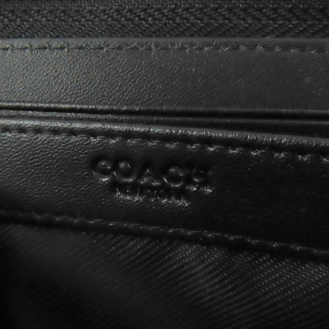 COACH Long Wallet Purse F52372 Main: Leather black Women Used Authentic