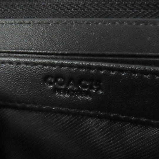 COACH Long Wallet Purse F52372 Main: Leather black Women Used Authentic