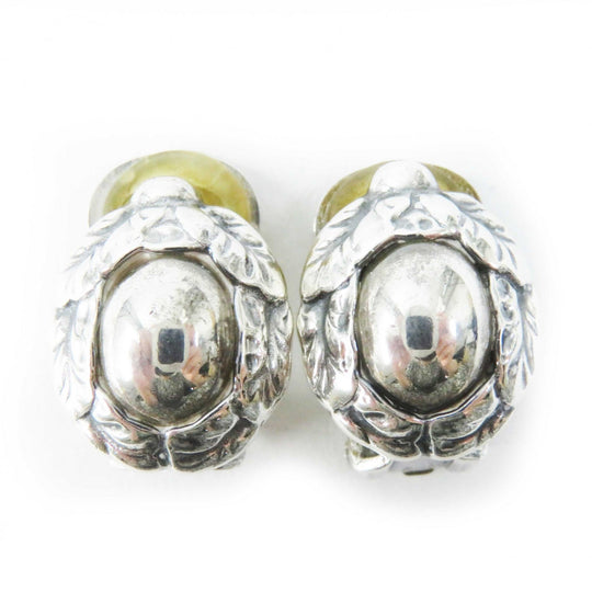 Georg Jensen Earring Main�FSV925 Silver Women Used Authentic