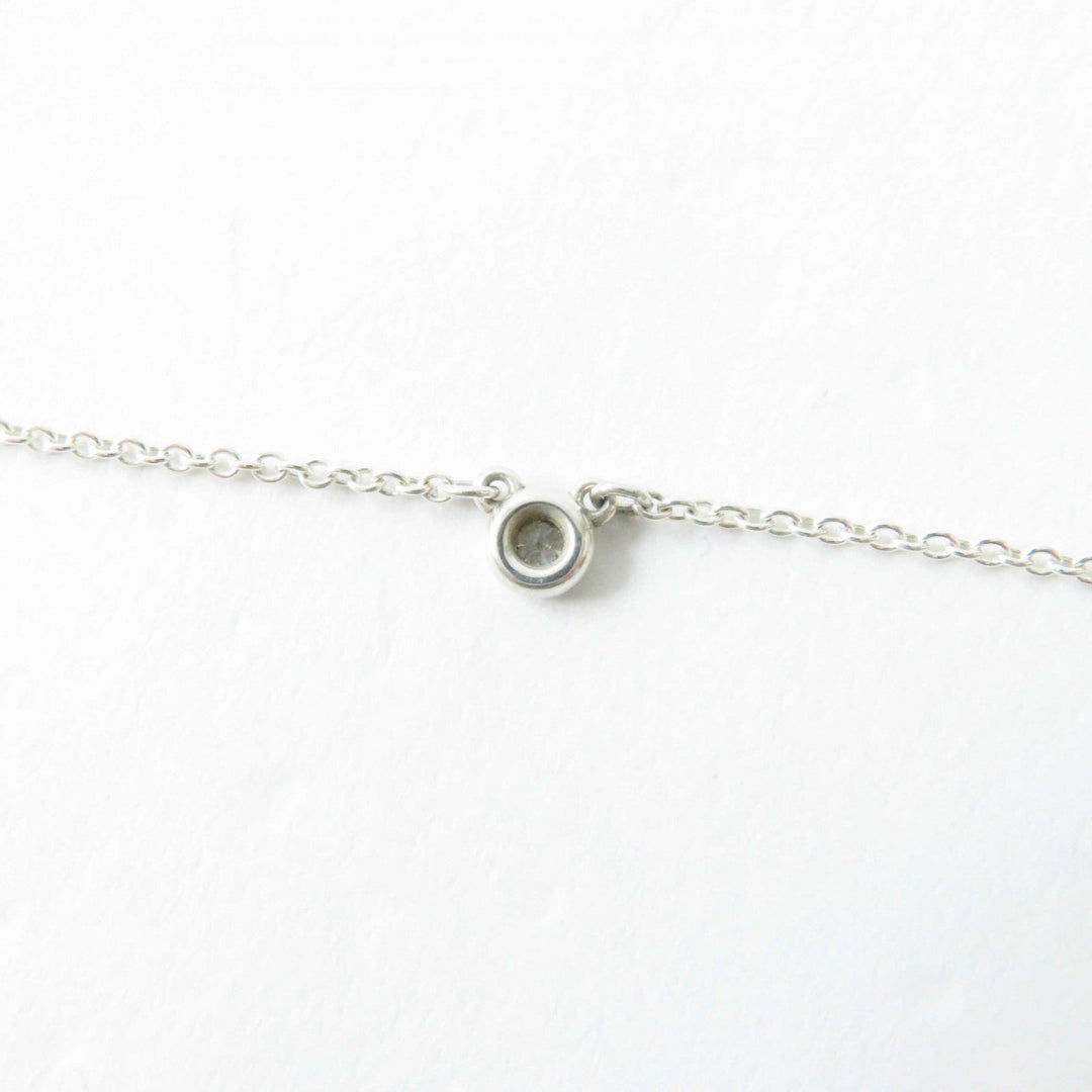 TIFFANY&Co. Necklace Main: AG925, Part: Diamond Silver By the yard Women Used Authentic