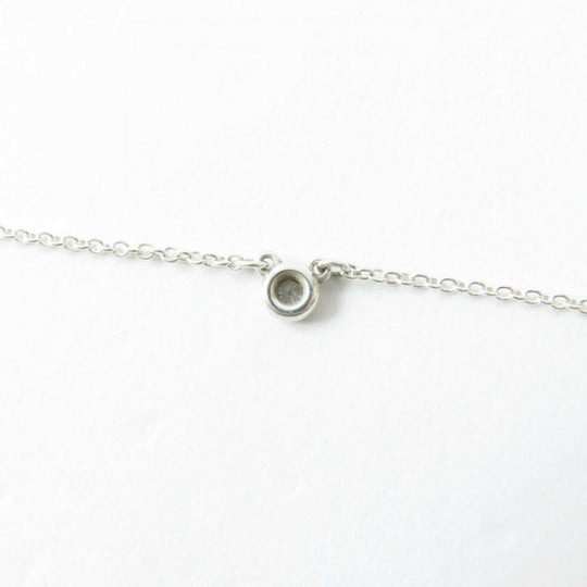 TIFFANY&Co. Necklace Main: AG925, Part: Diamond Silver By the yard Women Used Authentic