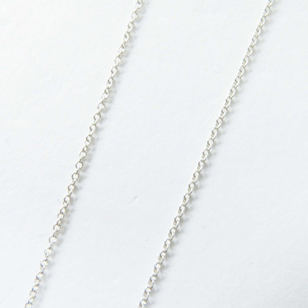 TIFFANY&Co. Necklace Main: AG925, Part: Diamond Silver By the yard Women Used Authentic