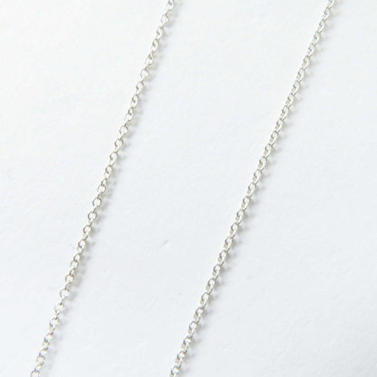 TIFFANY&Co. Necklace Main: AG925, Part: Diamond Silver By the yard Women Used Authentic
