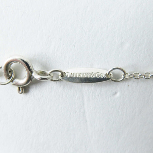 TIFFANY&Co. Necklace Main: AG925, Part: Diamond Silver By the yard Women Used Authentic