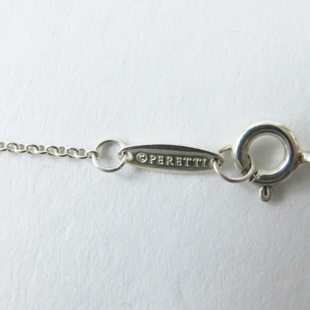 TIFFANY&Co. Necklace Main: AG925, Part: Diamond Silver By the yard Women Used Authentic