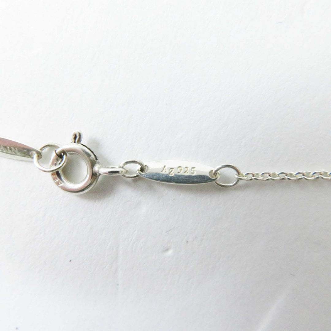 TIFFANY&Co. Necklace Main: AG925, Part: Diamond Silver By the yard Women Used Authentic