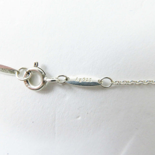 TIFFANY&Co. Necklace Main: AG925, Part: Diamond Silver By the yard Women Used Authentic