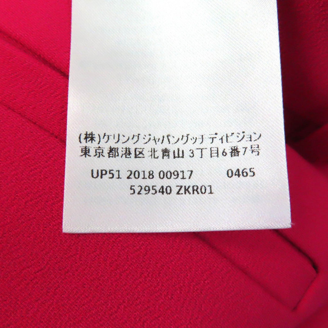 GUCCI Cropped pants 529540 Main: 97% rayon, Main: 3% polyurethane pink Women 38 Used Authentic