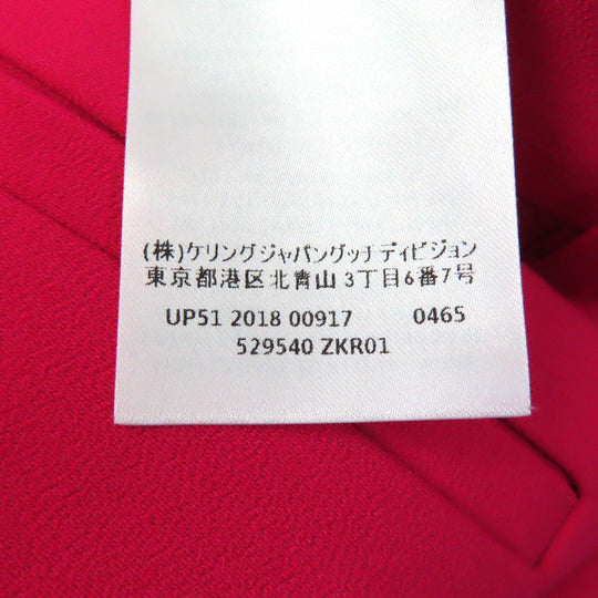 GUCCI Cropped pants 529540 Main: 97% rayon, Main: 3% polyurethane pink Women 38 Used Authentic
