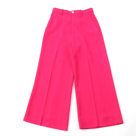 GUCCI Cropped pants 529540 Main: 97% rayon, Main: 3% polyurethane pink Women 38 Used Authentic