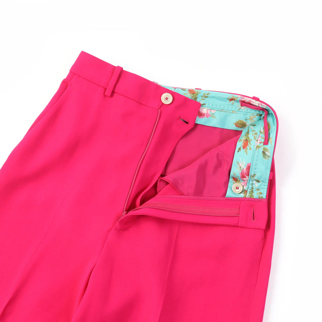 GUCCI Cropped pants 529540 Main: 97% rayon, Main: 3% polyurethane pink Women 38 Used Authentic