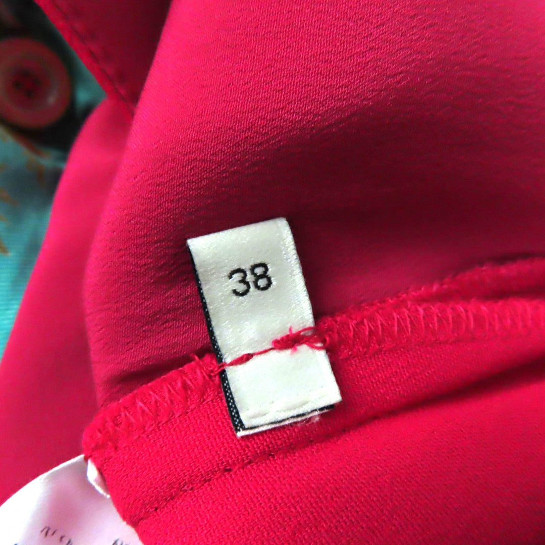 GUCCI Cropped pants 529540 Main: 97% rayon, Main: 3% polyurethane pink Women 38 Used Authentic