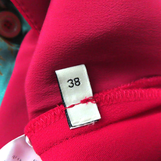 GUCCI Cropped pants 529540 Main: 97% rayon, Main: 3% polyurethane pink Women 38 Used Authentic
