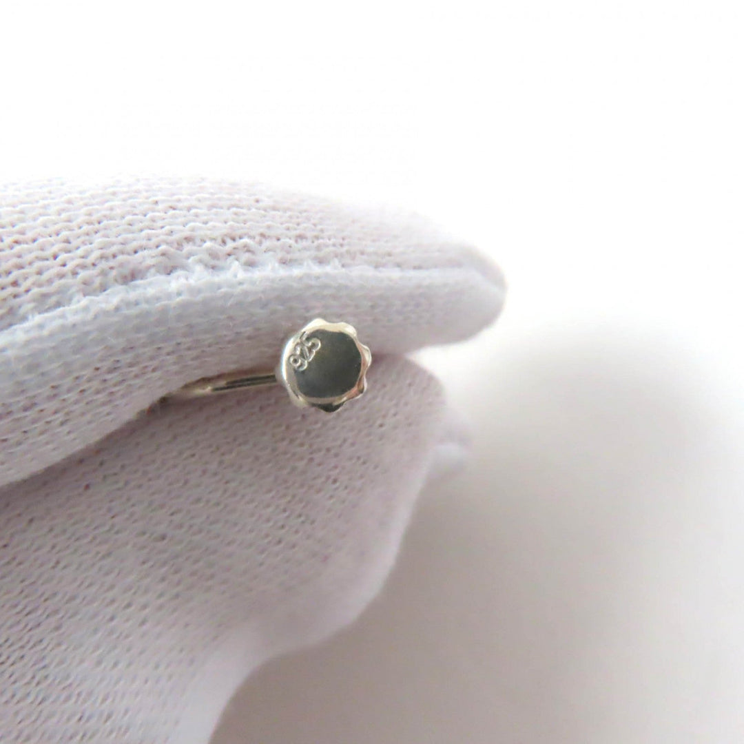 Georg Jensen Earring Main�FSV925 Silver Forget Me Not Women Used Authentic