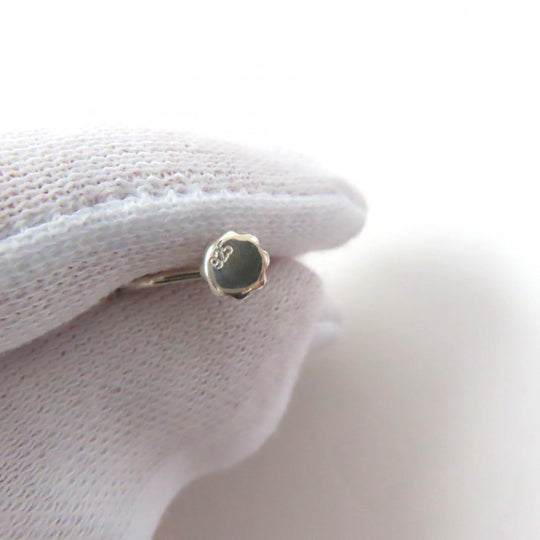 Georg Jensen Earring Main�FSV925 Silver Forget Me Not Women Used Authentic