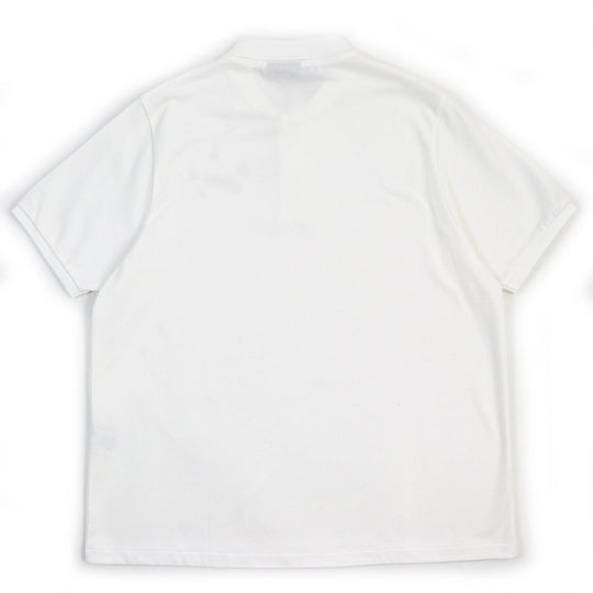 LOEWE Short sleeve polo shirt H616341X25 Main: 100% cotton white mens L Used Authentic