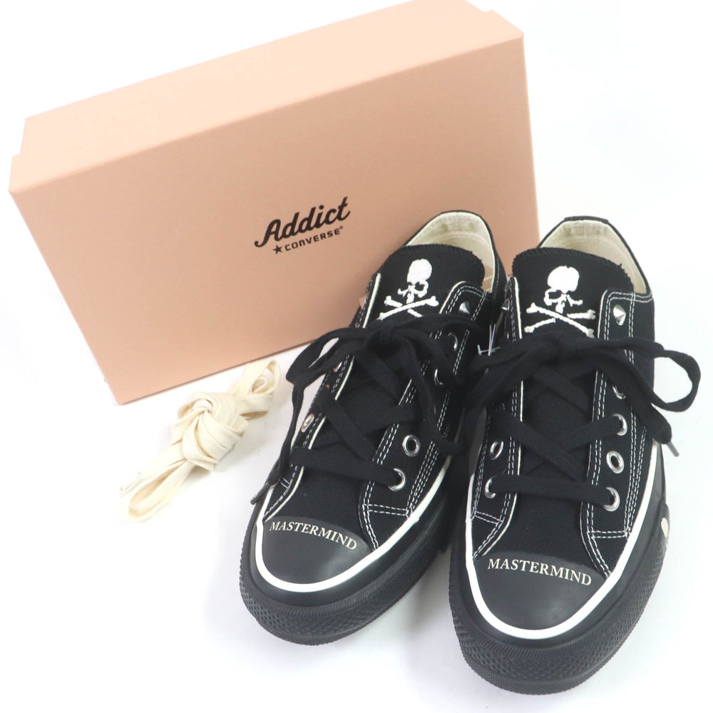 CONVERSE Low cut sneakers 1CL731 Main: Canvas black CHUCK TAYLOR ADDICT mens 8 Used Authentic