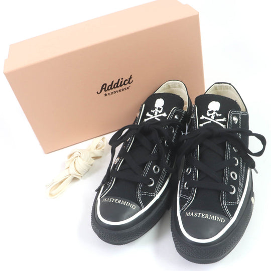 CONVERSE Low cut sneakers 1CL731 Main: Canvas black CHUCK TAYLOR ADDICT mens 8 Used Authentic