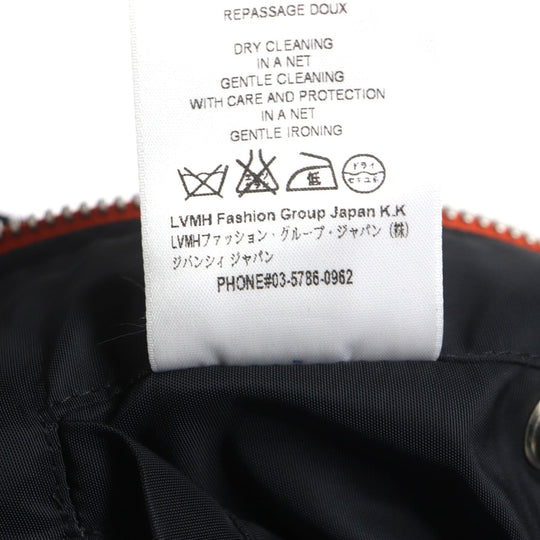 GIVENCHY Riders jacket Outer material: 100% nylon, sleeve lining: 100% cupra, body lining: 100% polyester, filling: 100% rayon Orange black white mens 52 Used Authentic