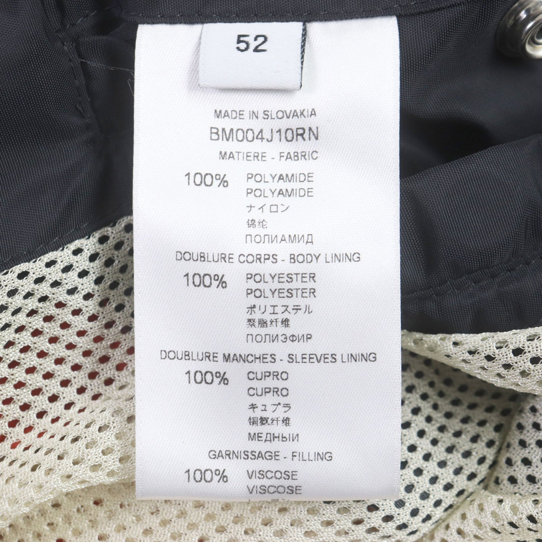 GIVENCHY Riders jacket Outer material: 100% nylon, sleeve lining: 100% cupra, body lining: 100% polyester, filling: 100% rayon Orange black white mens 52 Used Authentic