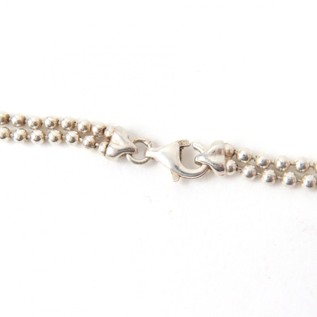 GUCCI Necklace Main�FAG925 Silver Women Used Authentic